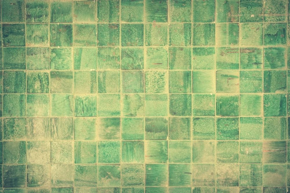 Bathroom waterproofing application on tiled wet zone surfaces
